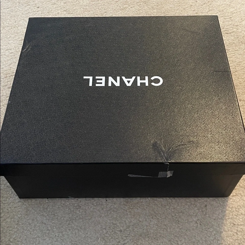 CHANEL Black Suede Ankle Boots